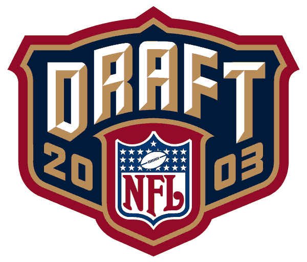 NFL Draft 2003 Primary Logo iron on transfers for clothing
